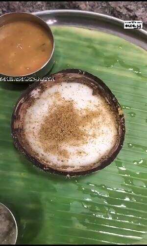 samayam/tamilnadu/madurai/coconut-shell-idly-sale-at-madurai-restaurant