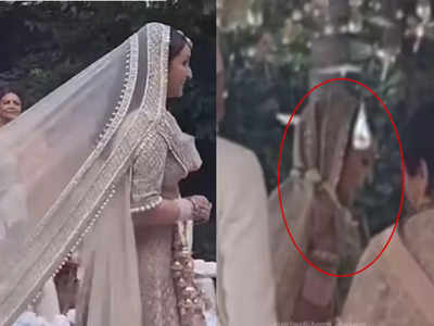 वीडियो: शादी के मंडप में परिणीति चोपड़ा ने ली शाही एंट्री, जयमाला के बाद सास-ससुर के पास डांस करती पहुंची दुल्हन