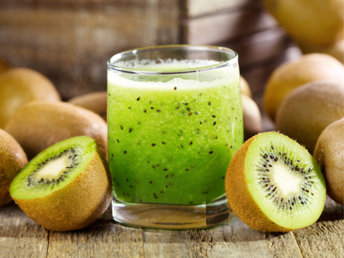 kiwi juice smoothie