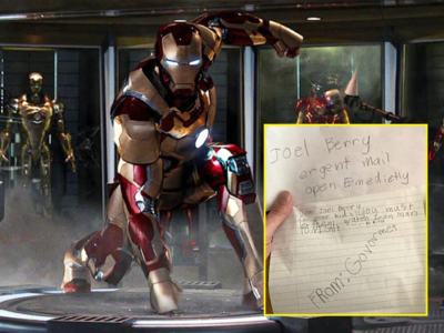 Iron Man देखने की जिद में 8 साल के बच्चे ने पिता को लिखा धमकी भरा पत्र, पोस्ट वायरल