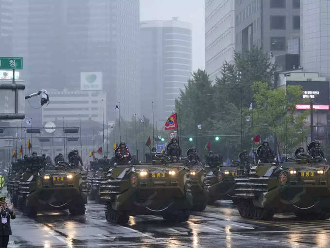 south korea military parade