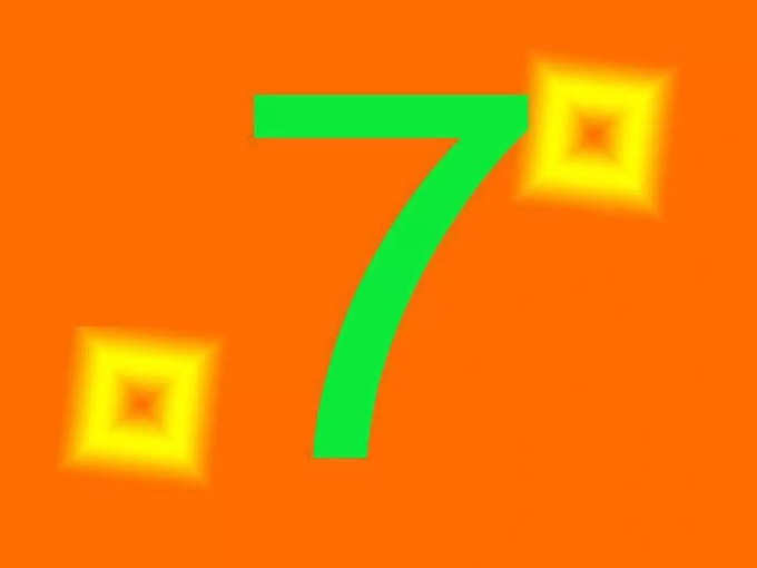 எண் 7 :