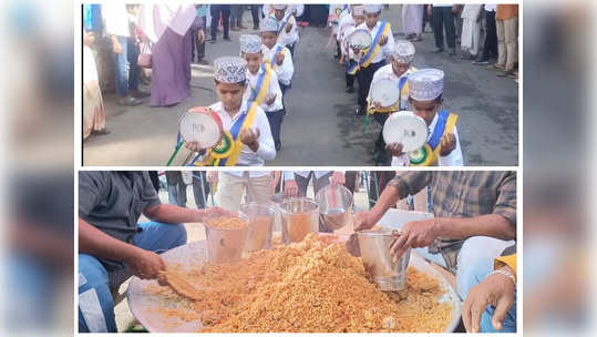 மீலாது நபி விழா உற்சாக கொண்டாட்டம் -கோவையில் 50 ஆயிரம் பேருக்கு பிரியாணி இலவசம்