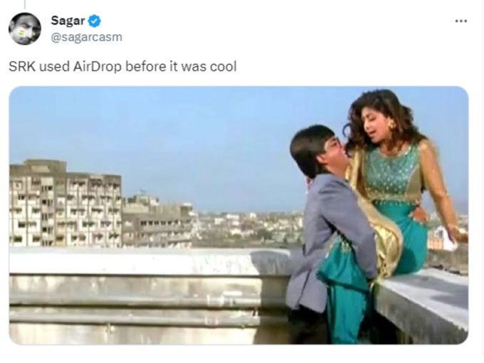 Air Drop के मशहूर होने से पहले ही SRK ...