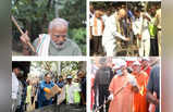 मोदी-शाह, नड्डा योगी... गांधी जयंती से पहले बीजेपी के इन नेताओं ने थामा झाड़ू, स्वच्छता अभियान की तस्वीरें देखिए