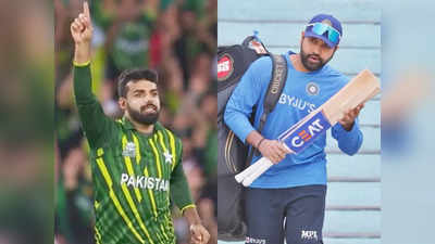India vs Pakistan : কাঁপছে পাকিস্তান, রোহিতকে আগেভাগেই তুষ্ট করলেন শাদাব! কী বললেন?