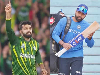 India vs Pakistan : কাঁপছে পাকিস্তান, রোহিতকে আগেভাগেই তুষ্ট করলেন শাদাব! কী বললেন?