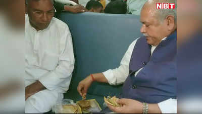 सुमावली ट्रैक पर दौड़ी पहली मेमू ट्रेन, केंद्रीय मंत्री तोमर ने किया सफर, रास्‍ते में खाई पूड़ी-सब्‍जी