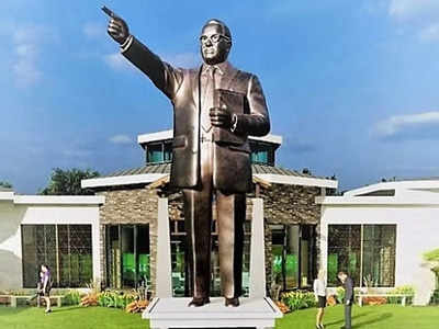 भारत के बाहर लगी डॉक्‍टर आंबेडकर की सबसे बड़ी प्रतिमा, 14 अक्टूबर को अमेरिका में होगा उद्धाटन