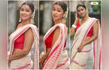 Sohini Sarkar Saree Look : বৃষ্টিভেজা দিনে শাড়িতে অপরূপা সোহিনী, হাসিতেই ছাড়খার ভক্ত হৃদয়