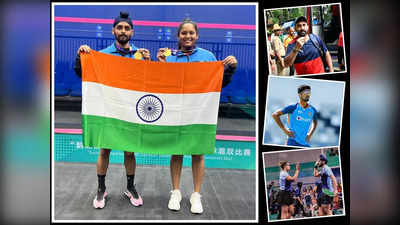 Asian Games Squash: నా భార్య స్వర్ణం సాధించింది.. థ్యాంక్స్ వాషింగ్టన్ సుందర్: దినేశ్ కార్తీక్