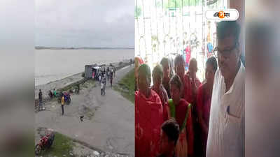 Coochbehar Flood Alert : মেখলিগঞ্জে তিস্তা চড়ের বাসিন্দাদের রাত্রিবাস ত্রাণ শিবিরে, পরিদর্শনে জন প্রতিনিধিরা