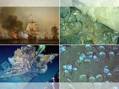 सोनं, चांदी, तोफा, तलवारी...; समुद्रात सापडला अब्जावधींचा खजिना; जहाजामुळे भलताच वाद पेटला