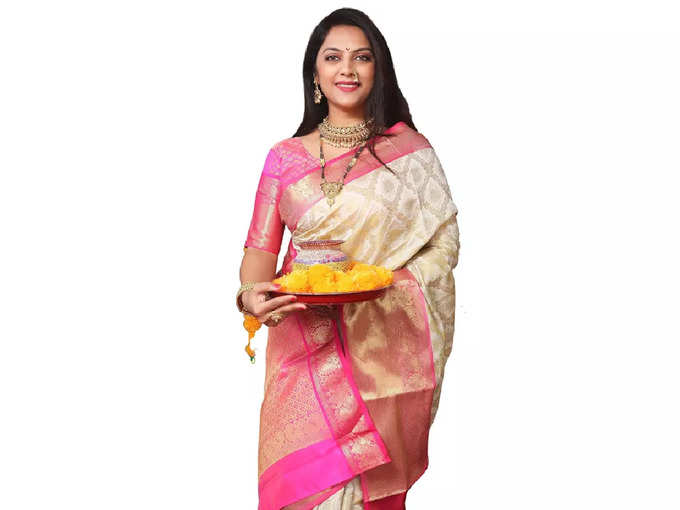 SGF11 Women's Kanjivaram Pure Soft Silk Handloom Saree Blouse Piece: