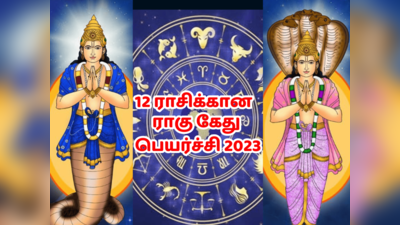 ராகு கேது பெயர்ச்சி 2023 : 12 ராசிகளுக்கான சுருக்கமான பலன்கள்