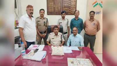 रतलाम रेलवे पुलिस की बड़ी कार्रवाई, 85 लाख की गोल्ड जूलरी के साथ युवक को पकड़ा