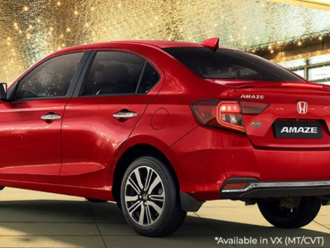 ​2.Honda Amaze Elite Edition