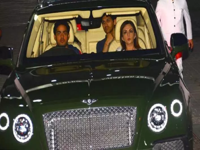 Akash Ambani Bentley Bentayga