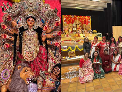 Durga Puja Europe: উলুবেড়িয়া থেকে ইউরোপ পাড়ি দেবী মূর্তির, অধিকারী দম্পতির সৌজন্যে লুক্সেমবার্গে দুর্গাপুজো