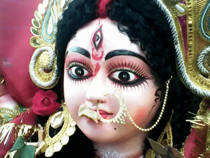 नवरात्रि के सातवें दिन का रंग- स्‍लेटी और कत्‍थई