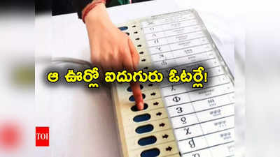 Assembly Polls: దేశంలోనే అతిచిన్న పోలింగ్ స్టేషన్.. కేవలం ఐదురుగు ఓటర్లు మాత్రమే.. ఎక్కడో తెలుసా?