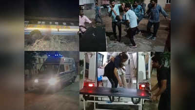 पुलिस में चयनित अभ्यर्थियों को ले जा रही बस पलटी, सुरेंद्र नगर के पास हुए हादसे में 40 से अधिक घायल