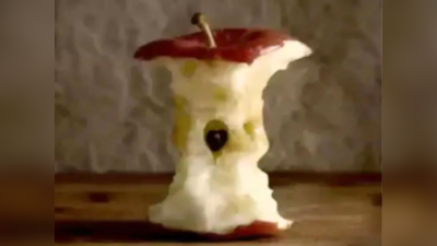 आधे खाए सेब में छिपे हैं 2 चेहरे, खुद को बुद्धिमान समझने वाले 10  सेकंड के अंदर खोजकर दिखाएं