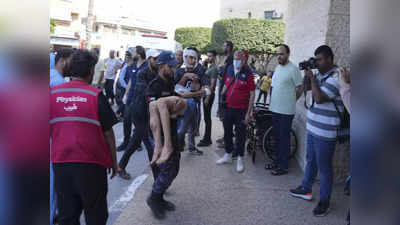 गाझातील रुग्णालयावर इस्रायलचा हल्ला; ५०० लोकांचा मृत्यू झाल्याचा आरोग्य मंत्रालयाचा दावा