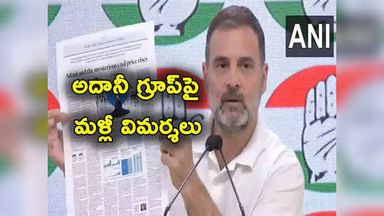 Rahul Gandhi: అధికారంలోకి వస్తే అదానీ గ్రూప్‌పై దర్యాప్తు చేయిస్తాం: రాహుల్ గాంధీ 