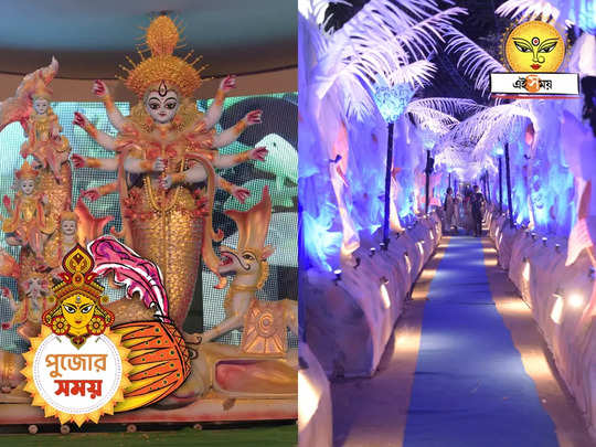 Kolkata Durga Puja : দেবী এখানে মৎস্যরূপী, বরানগর ছাত্র সম্মিলনী তাক লাগাবে এবারেও 