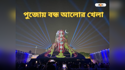 Kolkata Durga Puja Pandal: ষষ্ঠীতেই আঁধার! শ্রীভূমির পর শহরের আরও এক প্যান্ডেলের লাইট অ্যান্ড লেজারে কাঁচি