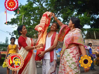 Durga Puja 2023: আজ নবপত্রিকার স্নান দিয়ে শুরু মহাসপ্তমী, জানুন গণেশের কলাবউ আসলে কে