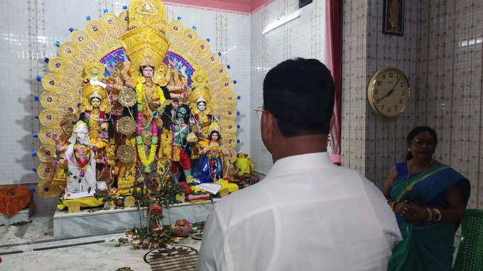 Kajal sheikh at Anubrata Mondal Durga Puja