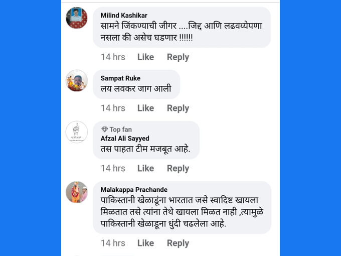 फक्त खाण्यावरच लक्ष आहे