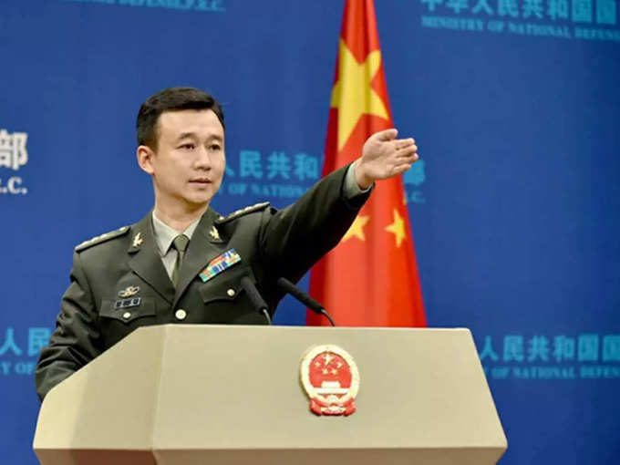 चीनी रक्षा मंत्रालय ने युद्धाभ्यास पर क्या कहा