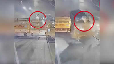 दिल्ली में तेज रफ्तार कार ने पुलिसवाले को मारी टक्कर, कई फीट हवा में उछले, सामने आया खौफनाक वीडियो