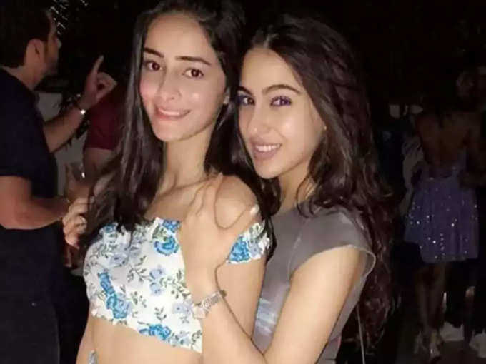 Ananya panday sara ali khan