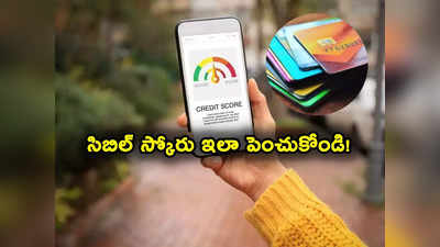 సిబిల్ స్కోరు పెంచుకోవాలని అనుకుంటున్నారా? క్రెడిట్ కార్డును ఇలా వాడండి మరి..