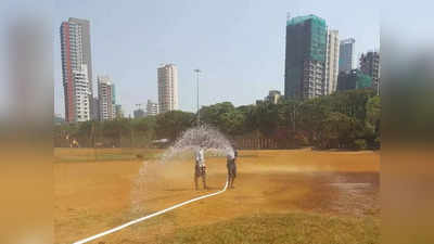 शिवाजी पार्कात धुळीचे खेळ, खेळाडू- राहिवाशांना त्रास, मुंबई महापालिकेकडून पाणी फवारणीचा उपाय