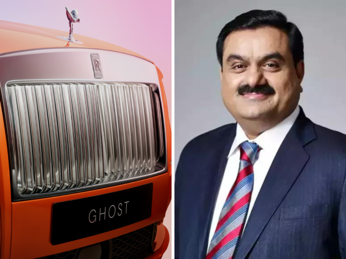 Gautam Adani Rolls Royce Ghost