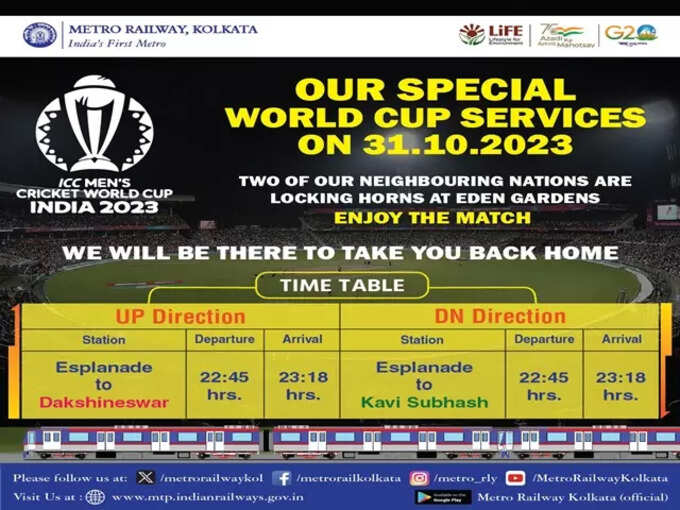 Metro Time Table Metro Time Table