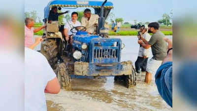 రైతుగా మారిన రాహుల్ గాంధీ.. కొడవలి పట్టి పంట కోసిన కాంగ్రెస్ నేత 