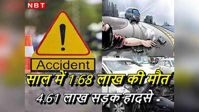 हर घंटे 53 सड़क हादसे, 19 लोगों की मौत... सरकार की यह रिपोर्ट डराने वाली!