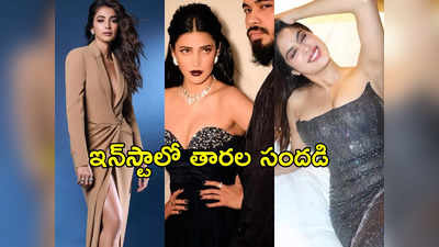 బెడ్రూంలో జాన్వీ.. ప్రియుడితో శ్రుతి హాసన్.. పొడుగు డ్రెస్సులో పూజా హెగ్డే 