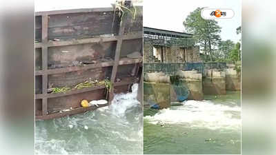 DVC Barrage Durgapur : প্রবল জলের তোড়ে ভেঙে গেল লক গেট, দুর্গাপুরে ব্যাপক বিপত্তি