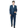 Men Linen Brown 2 Piece Suit