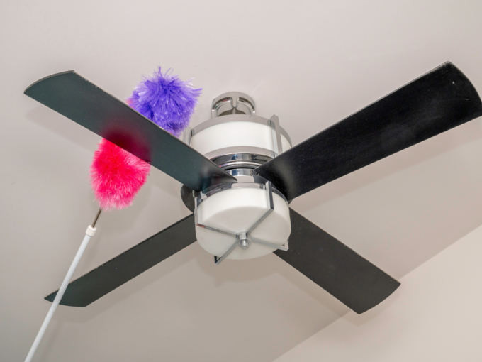 fan home cleaning dusting