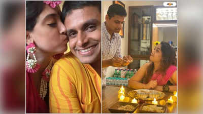 Ira Khan Pre Wedding: পরনে বেনারসি-শরীরে ফুলের গয়না, হবু স্বামীকে চুমু খেয়ে আমির কন্যার বিয়ের প্রস্তুতি শুরু