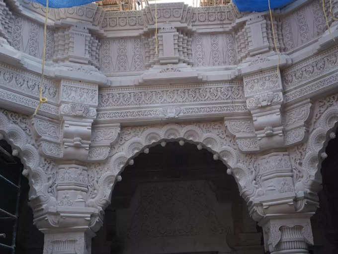 అయోధ్య రామ మందిరం లోపల ఎలా ఉందో చూశారా