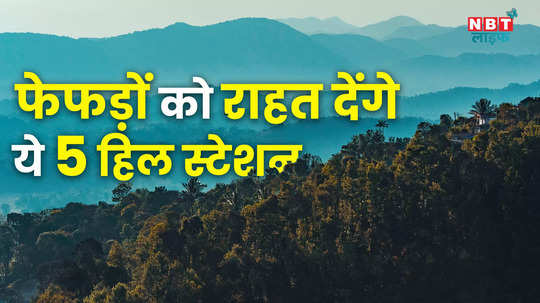 delhi poor air quality because of pollution you can visit these cleanest hill stations watch video